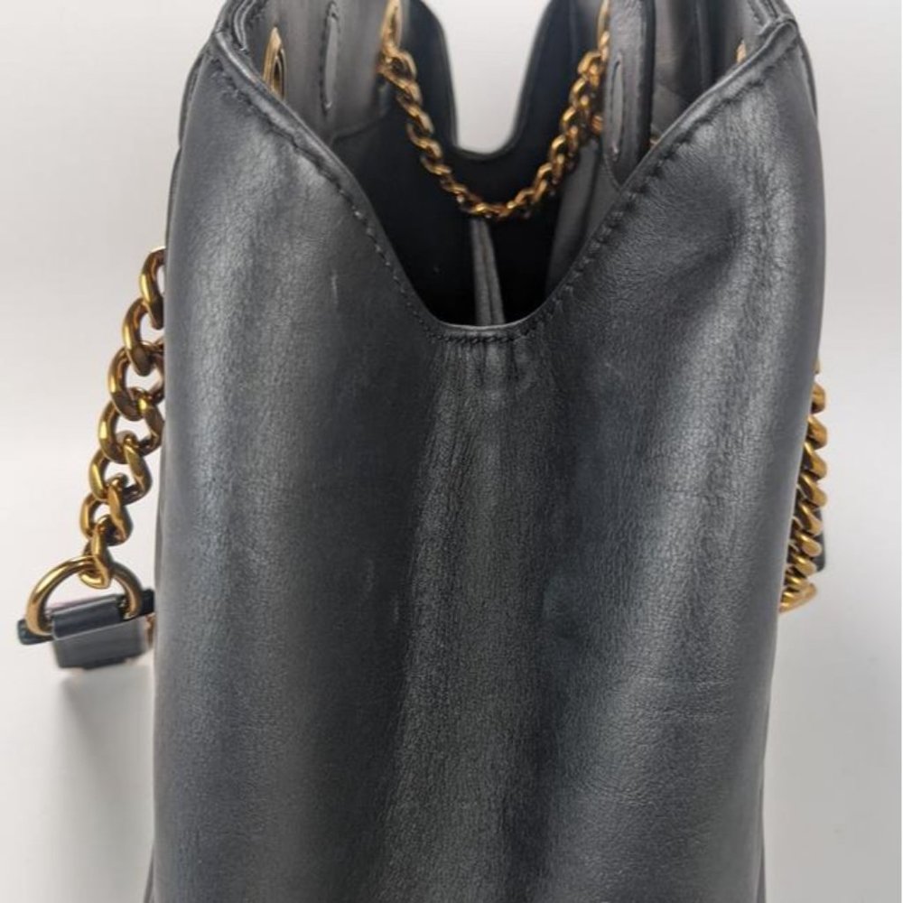Louis Vuitton New Wave Chain Black Leather Tote - Picture 6 of 10